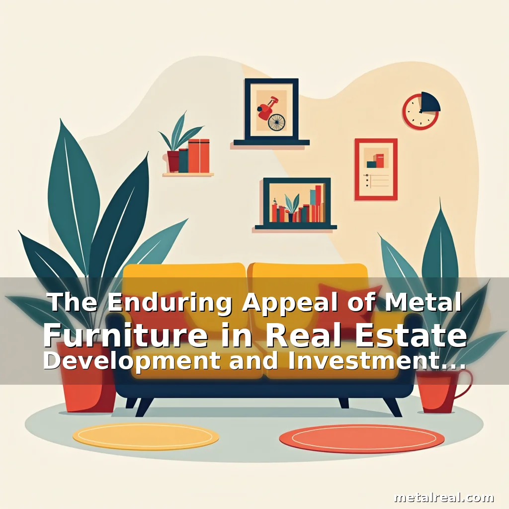 Read more about the article The Enduring Appeal of Metal Furniture in Real Estate Development and Investment Strategies