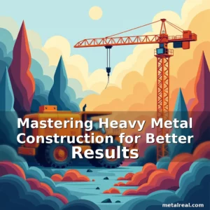 Artistic representation for Mastering Heavy Metal Construction for Better Results