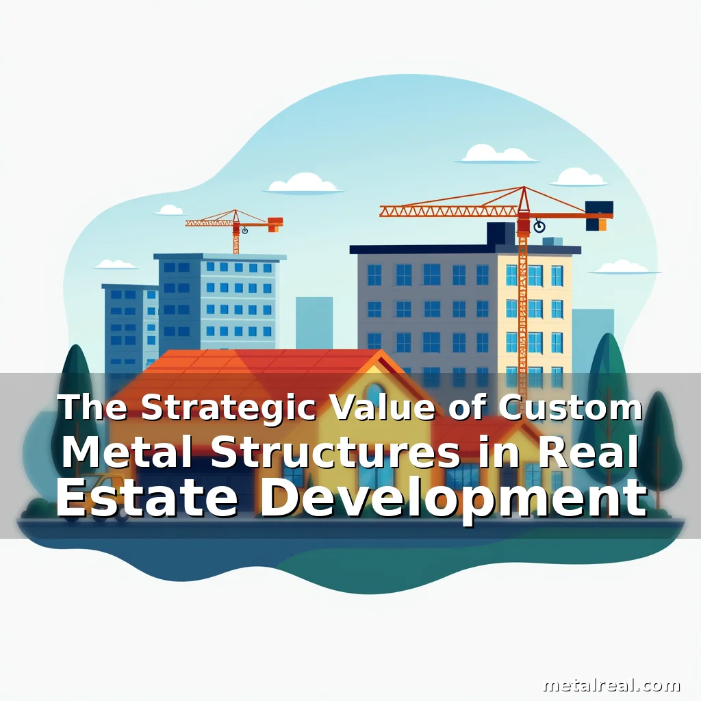 Read more about the article The Strategic Value of Custom Metal Structures in Real Estate Development