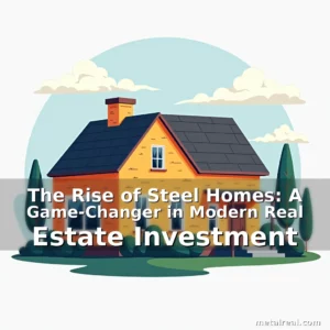 Artistic representation for The Rise of Steel Homes: A Game-Changer in Modern Real Estate Investment