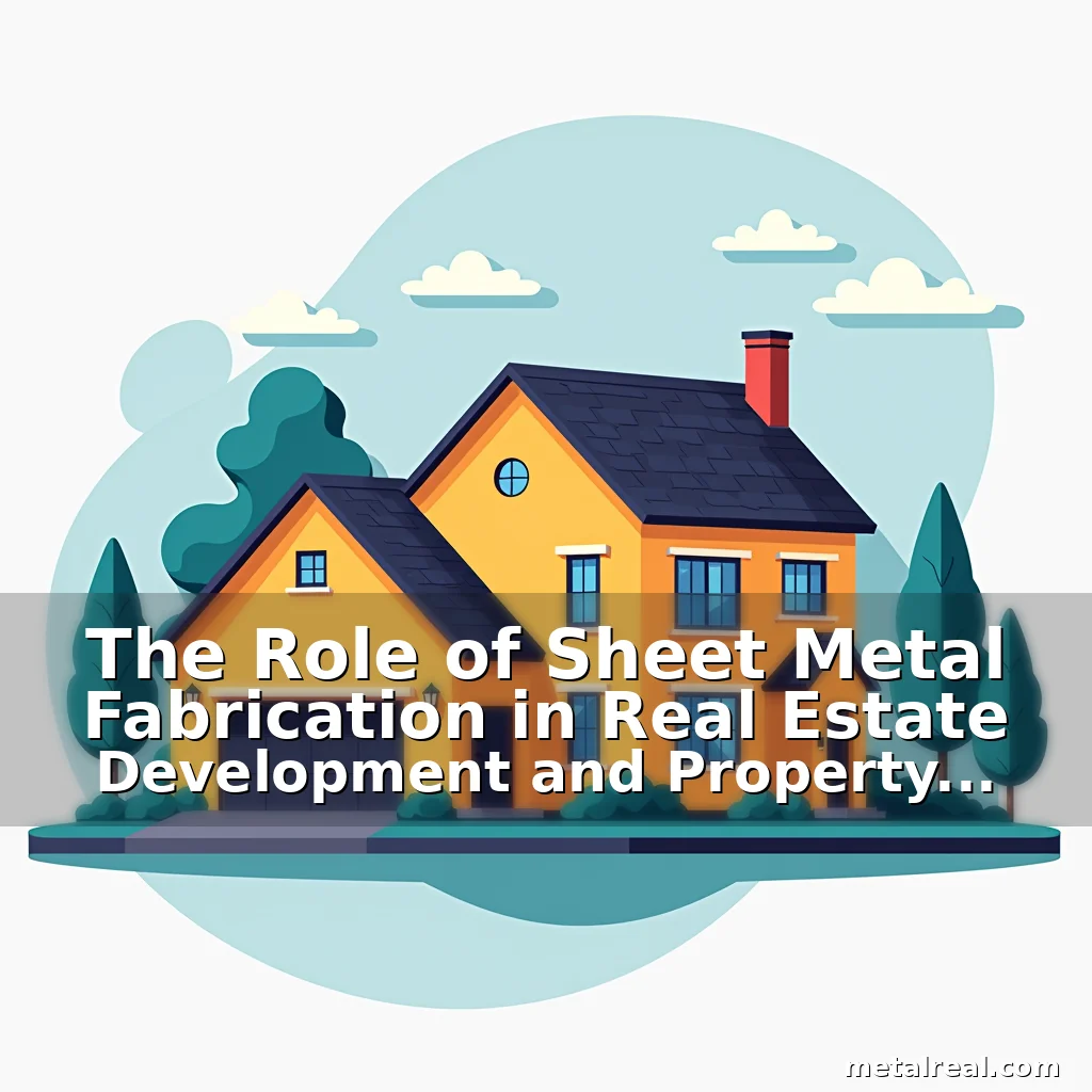 You are currently viewing The Role of Sheet Metal Fabrication in Real Estate Development and Property Investment