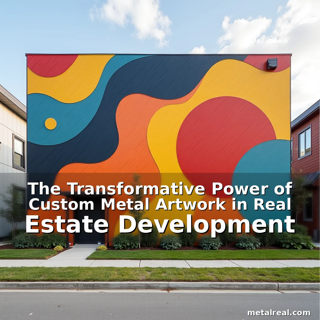 Read more about the article The Transformative Power of Custom Metal Artwork in Real Estate Development