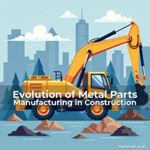 Artistic representation for Evolution of Metal Parts Manufacturing in Construction