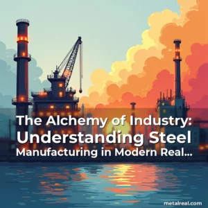 Read more about the article The Alchemy of Industry: Understanding Steel Manufacturing in Modern Real Estate Development