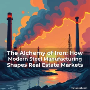 Read more about the article The Alchemy of Iron: How Modern Steel Manufacturing Shapes Real Estate Markets