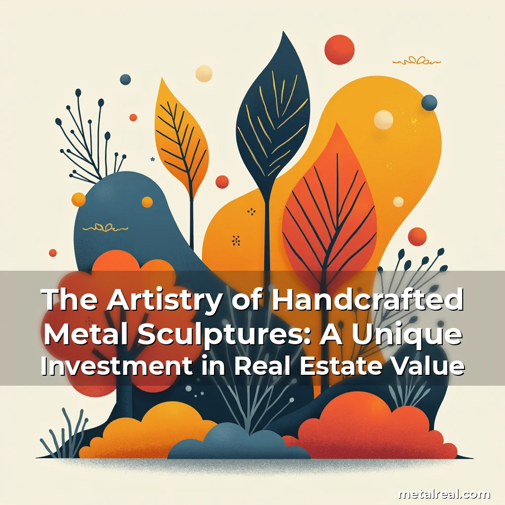 Read more about the article The Artistry of Handcrafted Metal Sculptures: A Unique Investment in Real Estate Value