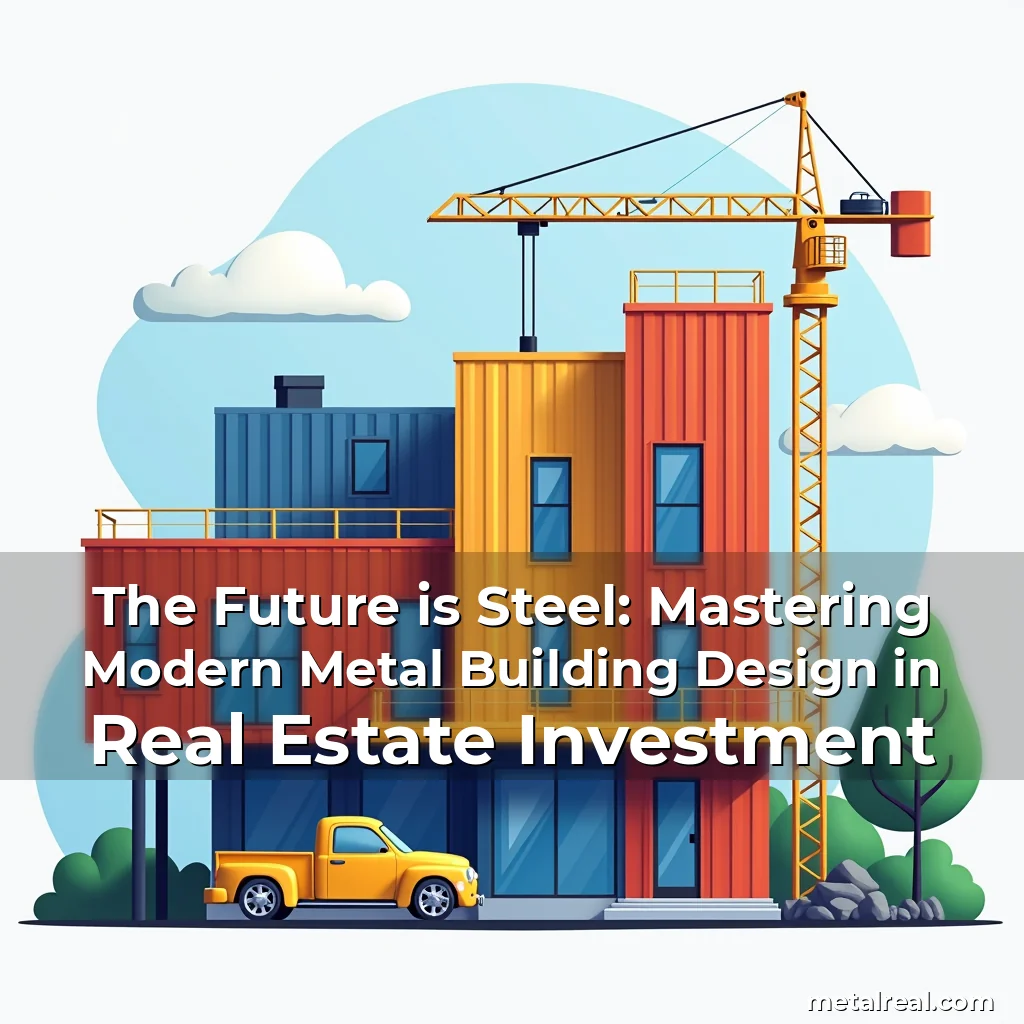 Read more about the article The Future is Steel: Mastering Modern Metal Building Design in Real Estate Investment