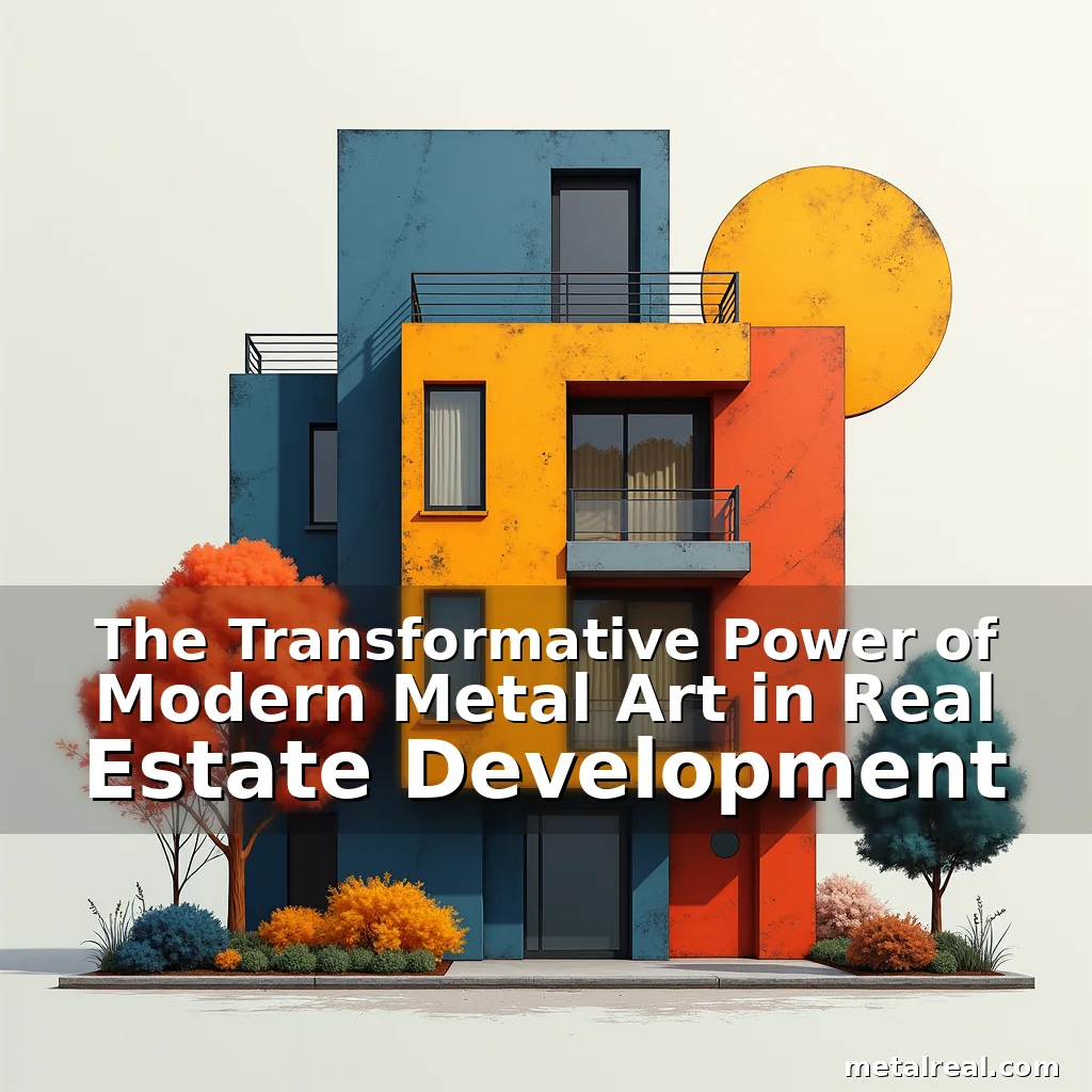 Read more about the article The Transformative Power of Modern Metal Art in Real Estate Development