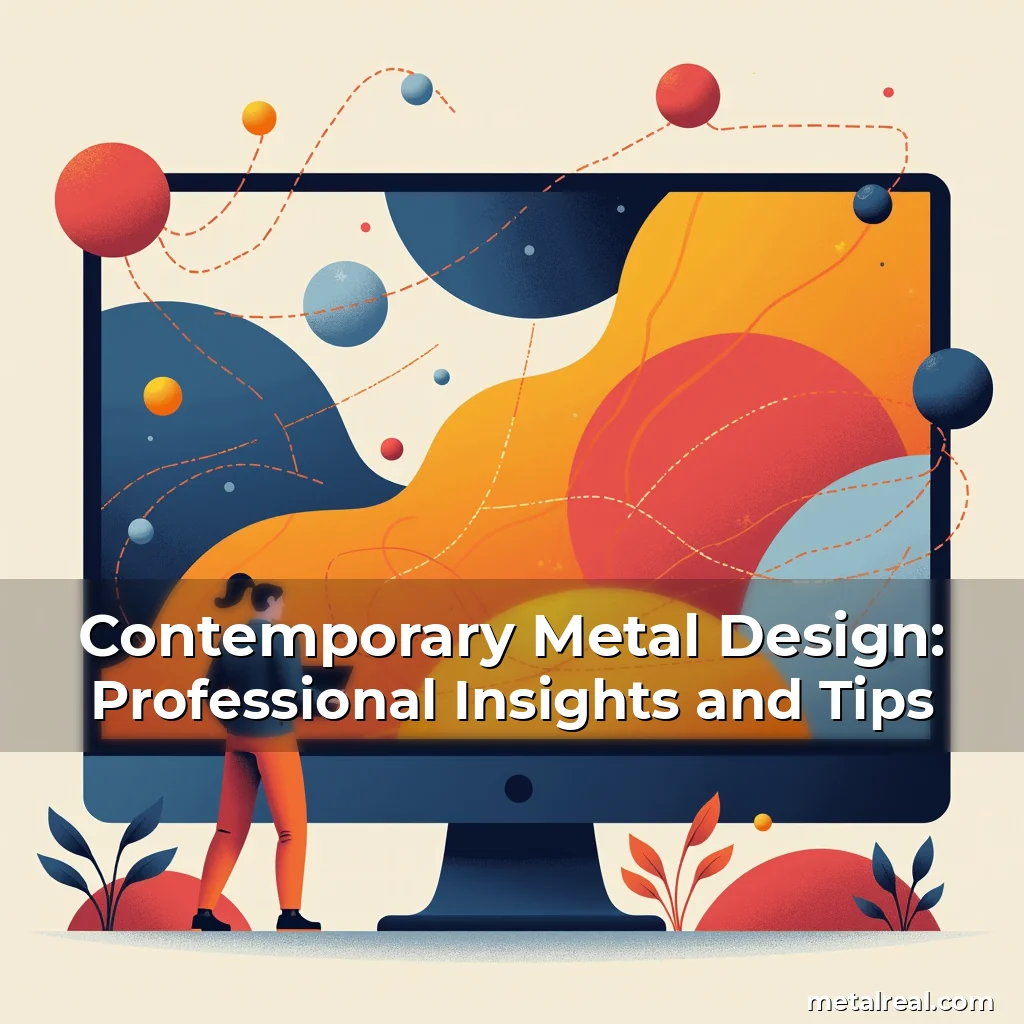 Read more about the article Contemporary Metal Design: Professional Insights and Tips