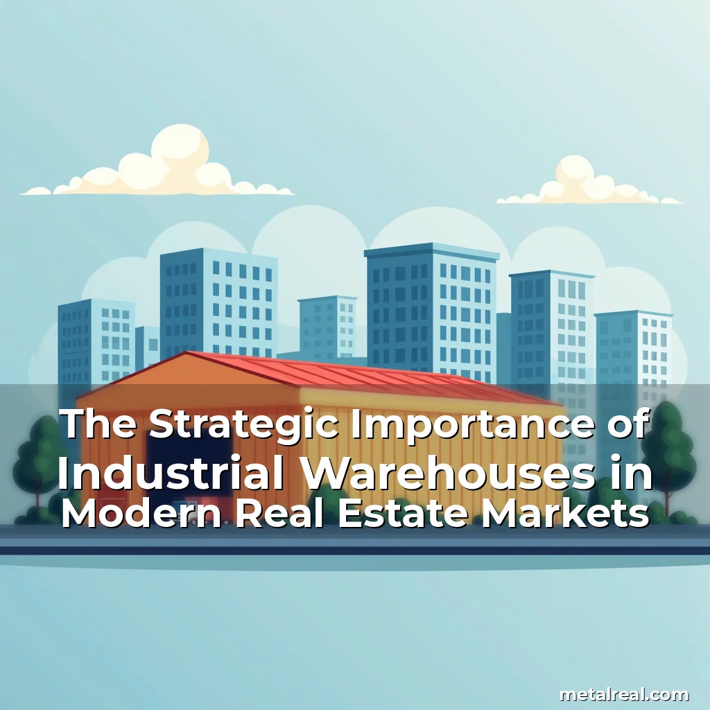 Read more about the article The Strategic Importance of Industrial Warehouses in Modern Real Estate Markets
