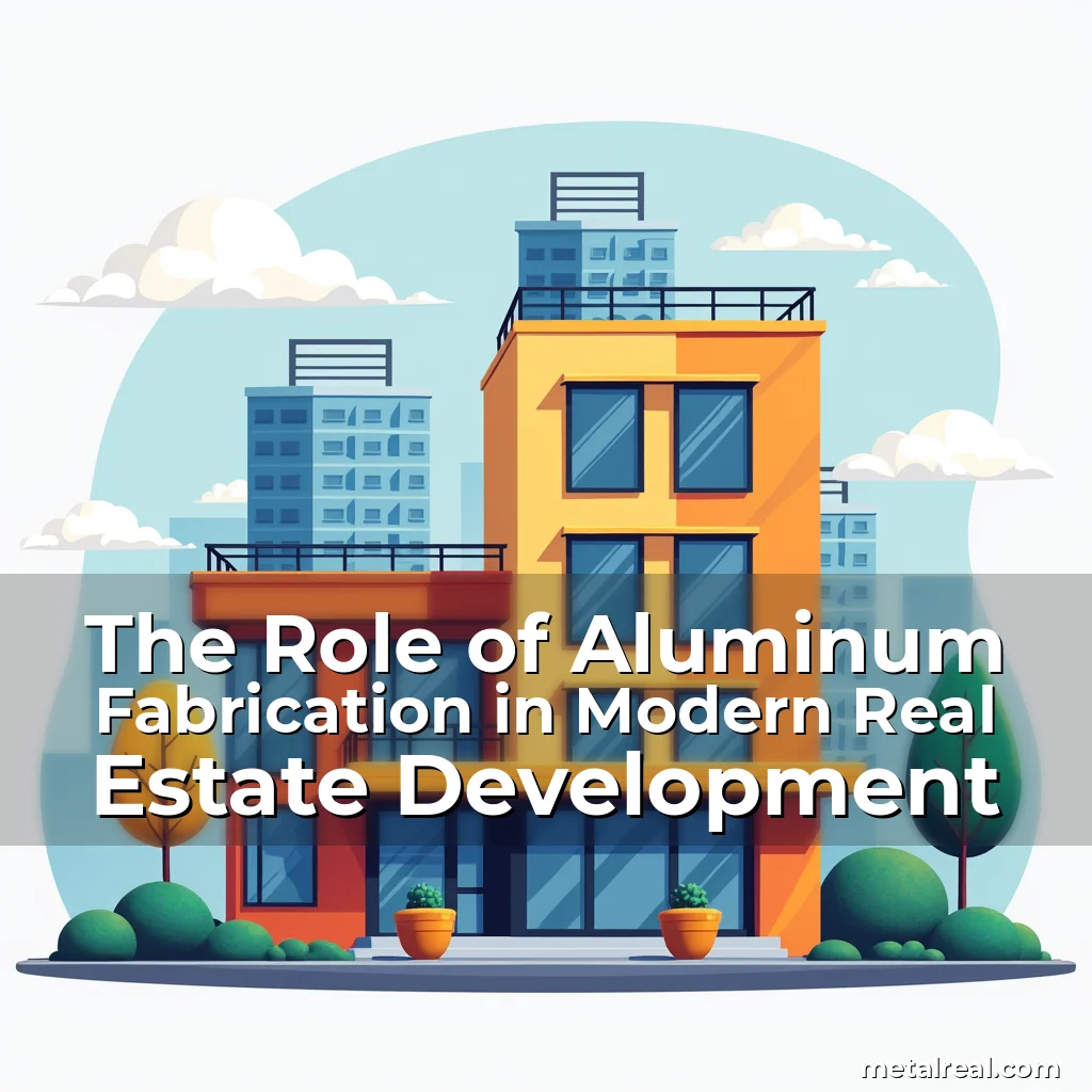 Read more about the article The Role of Aluminum Fabrication in Modern Real Estate Development
