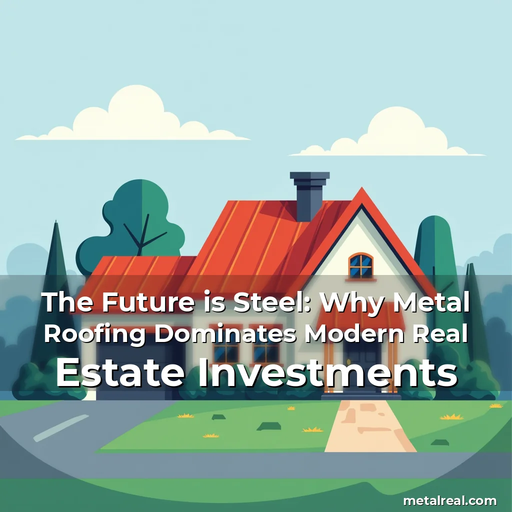 You are currently viewing The Future is Steel: Why Metal Roofing Dominates Modern Real Estate Investments