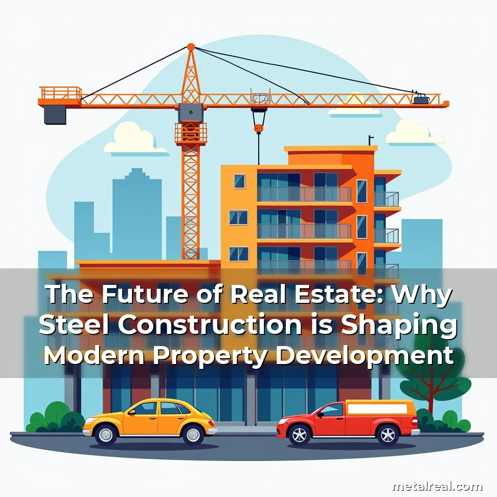 Read more about the article The Future of Real Estate: Why Steel Construction is Shaping Modern Property Development